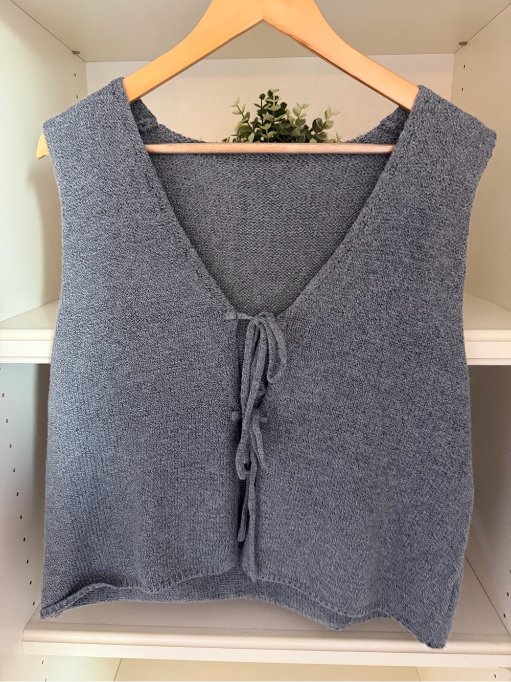 SHEIN Dark Gray Knit Pullover Sweater